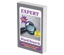 Get the Expert Word Search Puzzle book from Amazon