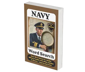 Get the Navy Word Search Puzzle book from Amazon