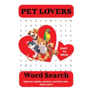 pet lovers word search